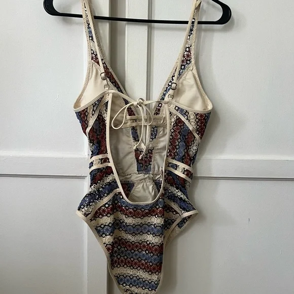 BECCA Driftwood Crotchet Bikini - S - Picture 6 of 8